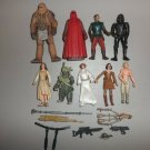 Modern Kenner Star Wars Action Figure and Accessory Weapon Lot K with Boba Fett Modern Kenner Star Wars Action Figure and Accessory Weapon Lot K with Boba Fett