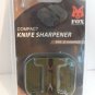 NEW Tactical Compact Portable Knife Sharpener Ceramic Fine & Carbide Coarse OD