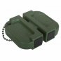 NEW Tactical Compact Portable Knife Sharpener Ceramic Fine & Carbide Coarse OD