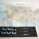 Marlboro Promotional Set Custom Steel Tip Darts with Flights and USA Travel Map