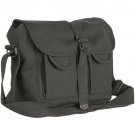 NEW Fox Tactical Black Canvas 3Pocket Ammo Utility Shoulder Messenger Bag 10"x8" NEW Fox Tactical Black Canvas 3Pocket Ammo Utility Shoulder Messenger Bag 10"x8"
