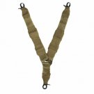 NEW Tactical Assault Vest Adjustable Single Point Weapon Sling - COYOTE TAN NEW Tactical Assault Vest Adjustable Single Point Weapon Sling - COYOTE TAN