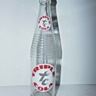 Vintage 1960s Triple Cola XC 16oz 10.5" Clear Glass BOTTLE Frank's Beverages