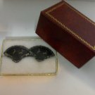 Vintage E. Seig Chong Signed Sterling Silver 925 Cuff Links 11g Unique Design Vintage E. Seig Chong Signed Sterling Silver 925 Cuff Links 11g Unique Design