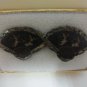 Vintage E. Seig Chong Signed Sterling Silver 925 Cuff Links 11g Unique Design