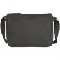 NEW Fox Tactical Black Canvas 3Pocket Ammo Utility Shoulder Messenger Bag 13"x9"