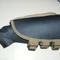 NEW - RIGHT HAND Hunting Butt Stock Shotgun Ammo Cheek Rest Pouch COYOTE TAN