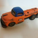 Vintage 1954 SSS Japan Tin Studebaker Orange Lucky Friction Crane Truck S.1135