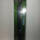 SOG SogFari Machete 18.75" Overall Fixed Serrated Saw Blade Black Handle MC-01 SOG SogFari Machete 18.75" Overall Fixed Serrated Saw Blade Black Handle MC-01