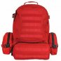 NEW Advanced Hydro Assault Pack MOLLE Hiking Hunting Backpack w Bladder MED RED
