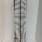 DVD Tower Rack Steel Wire Disc Holder Storage Movie CD Shelf Slim Cabinet Stand