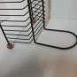 DVD Tower Rack Steel Wire Disc Holder Storage Movie CD Shelf Slim Cabinet Stand