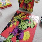 Vintage 1977 Marvel Comics Incredible Hulk Giant Puzzle 100% Complete 2'x1.5' Vintage 1977 Marvel Comics Incredible Hulk Giant Puzzle 100% Complete 2'x1.5'
