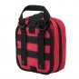 NEW Vism MOLLE Tactical Rip-Away Medical EMT EMS IFAK Survival Pouch 8x7x4 RED