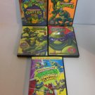 Teenage Mutant Ninja Turtles Org Series Cartoon Vol 1-4 DVDs &Cowabunga Classics