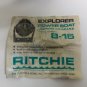 Vintage Ritchie Navigational Instruments Explorer Power Boat Marine Compass B-15
