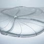 BRAND NEW Libbey a la carte Glass Divided Platter Morning Glory in Original Box