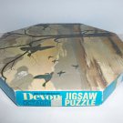 1966 Milton Bradley Octagonal HEADING SOUTH Ducks Jigsaw Puzzle COMPLETE 700pc