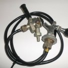 Beer Tap D Coupler and Faucet Tap Handle with Hose for Kegerator Keg Barrel