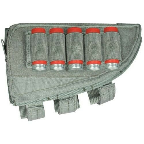 NEW - RIGHT HAND Hunting Butt Stock Shotgun Ammo Cheek Rest Pouch FOLIAGE