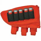 NEW - LEFT HAND Hunting Butt Stock Shotgun Ammo Cheek Rest Pouch BLAZE ORANGE NEW - LEFT HAND Hunting Butt Stock Shotgun Ammo Cheek Rest Pouch BLAZE ORANGE