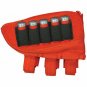 NEW - LEFT HAND Hunting Butt Stock Shotgun Ammo Cheek Rest Pouch BLAZE ORANGE