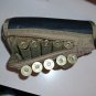 NEW - LEFT HAND Hunting Butt Stock Shotgun Ammo Cheek Rest Pouch BLAZE ORANGE