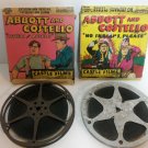 Vintage Castle Films Abbott and Costello 8mm Film Reels Oysters & Muscles Indian