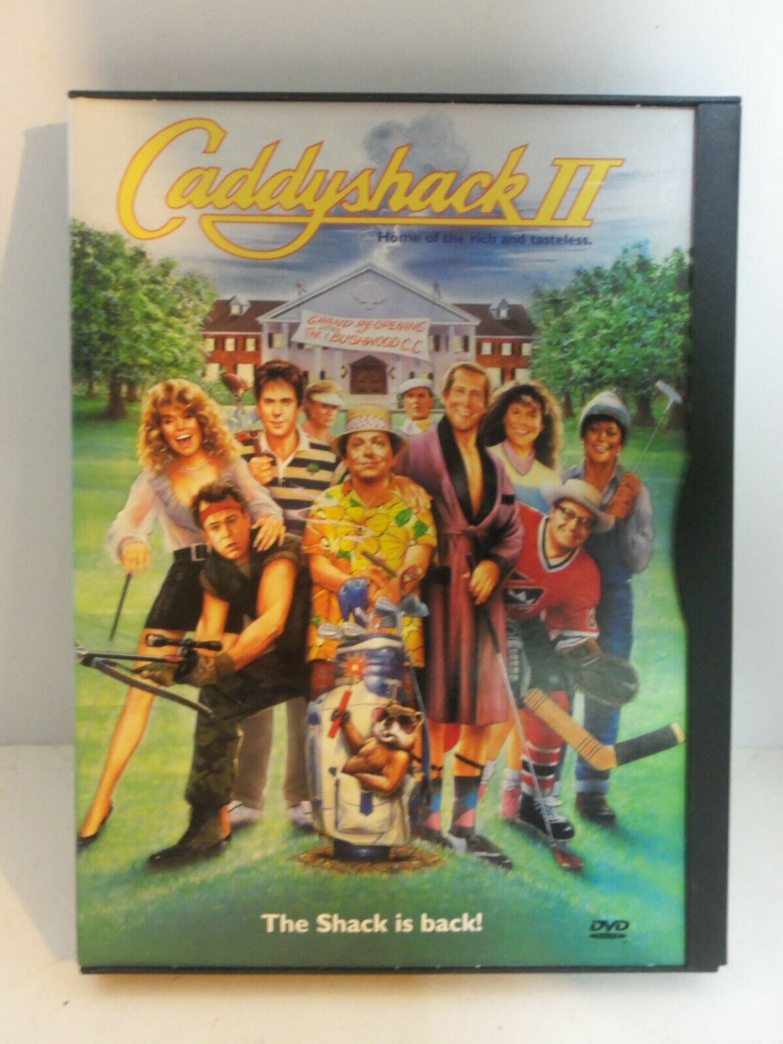 Vintage 1999 Caddyshack II OOP DVD Chevy Chase Jackie Mason Dan Aykroyd Comedy