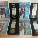 Miami Vice VHS Collector's Edition Tapes 4 Pack Includes MV The Movie & 5 Episod