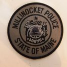 NEW Millinocket Police Maine Subdued Tactical Police Departmet 4" Shoulder Patch NEW Millinocket Police Maine Subdued Tactical Police Departmet 4" Shoulder Patch