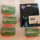 Lot of 5 NEW HP 564 XL Color YELLOW CYAN MAGENTA Ink Toner Printer Cartridges Lot of 5 NEW HP 564 XL Color YELLOW CYAN MAGENTA Ink Toner Printer Cartridges