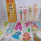 Vintage 1969 Whitman Barbie Paper Magic Dolls with Stay-On Clothes in Org Box