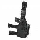 NEW Tactical Leg Thigh Drop Down Holster Med to Large Handguns Pistol SWAT BLACK NEW Tactical Leg Thigh Drop Down Holster Med to Large Handguns Pistol SWAT BLACK