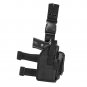 NEW Tactical Leg Thigh Drop Down Holster Med to Large Handguns Pistol SWAT BLACK