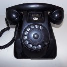 Antique Black PTT Rotary Bakelite Phone Ericsson Receiver Telephone Antique Black PTT Rotary Bakelite Phone Ericsson Receiver Telephone