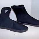 DEEP SEE Black Poly Neoprene Dive Boots Snorkeling Water Shoes Size X-SMALL