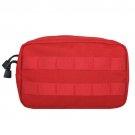 NEW - Tactical Military Recon Modular MOLLE Utility Gear Pouch - MEDIC RED