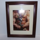 Julie Bell Signed Autographed Nude Fantasy Art Print Matted and Framed 13.5x16.5