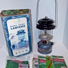 Vintage Working Coleman Dual Fuel 2-Mantle Lantern Model 285-700 w Box & Extras