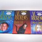VC Andrews 3 Book Series GEMINI Celeste Black Cat Child Darkness HARD COVER HC