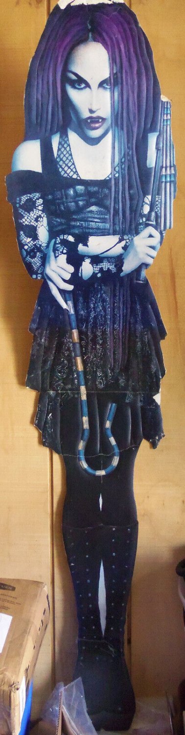 RARE 1990s Vampire The Masquerade CCG Retailer Only 5 Foot 8" Stand Up Standee