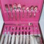Vintage Silverware Tudor Plate Oneida Community 44 Pieces in Original Box Flatwa