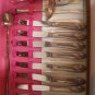 Vintage Silverware Tudor Plate Oneida Community 44 Pieces in Original Box Flatwa