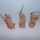 Star Wars Episode 1 3D Figure Painter Lot Darth Maul Obi-Wan Kenobi Qui-Gon Jinn