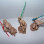 Star Wars Episode 1 3D Figure Painter Lot Darth Maul Obi-Wan Kenobi Qui-Gon Jinn