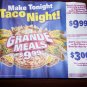Star Wars Episode Phantom Menace Watto Taco Bell Promo Poster 17"x22" & Coupon