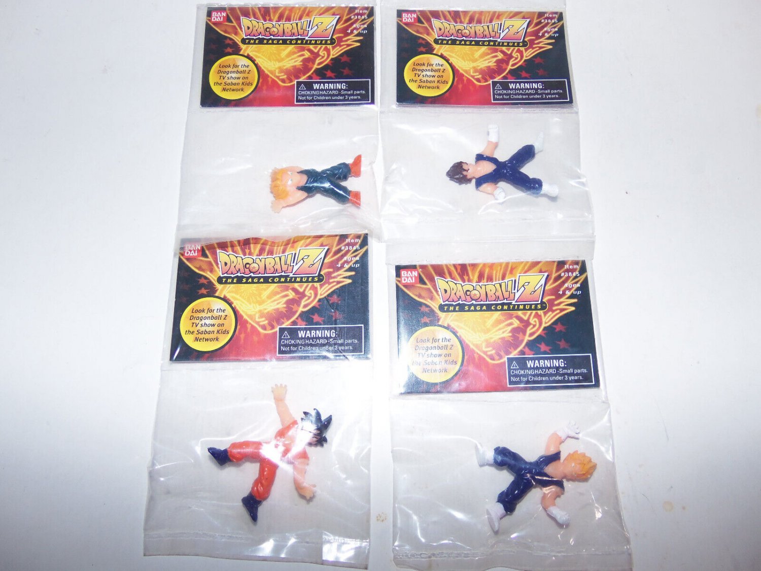 EXTREMELY RARE Promo Set 1997 BanDai Super Saiyan Dragonball Z 1.5