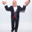 Vintage 1986 LJN Titan Sports Mean Gene Okerlund WWF WWE Wrestling Figure LOOSE