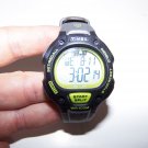 Timex Mens Ironman Triathlon Indiglo 30-Lap Digital Watch Grey Black Green WORKS Timex Mens Ironman Triathlon Indiglo 30-Lap Digital Watch Grey Black Green WORKS